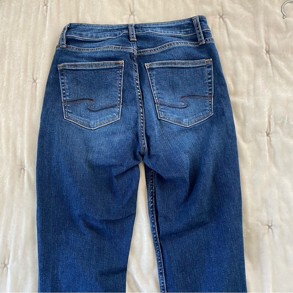 Silver Jeans Avery Straight jean dark wash no distressing 27 waist - Picture 7 of 15